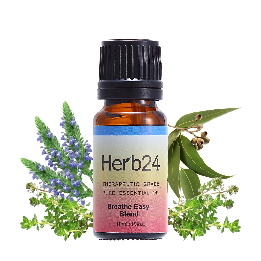 呼吸順暢 複方純質精油 10ml